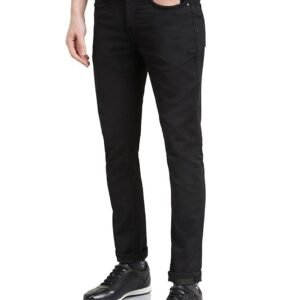 Symbol Premium Men's Slim Fit Stretchable Jeans | Casual Denim | Cotton Stretch | Fashion Shades of Black & Blue (Available in Plus Size)