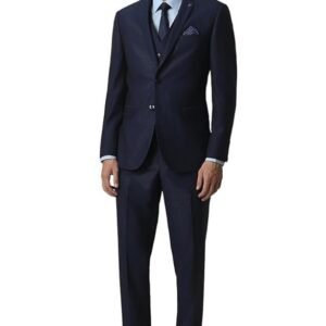Van Heusen Men's Polyester Blend Three Piece Suit-Dress Set