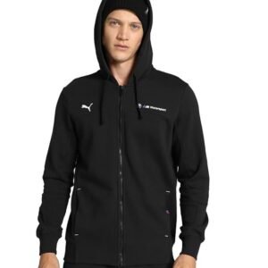 Puma Cotton Blend Men Standard Length Jacket
