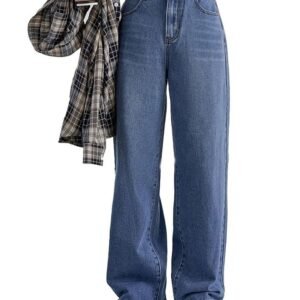 KOTTY Women High Rise Straight Jeans